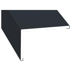 Winkelprofil 40x60x3mm Lg. 6,00m Außen foliert 70 1605-167 Anthrazitgrau Produktbild