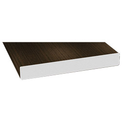 Schaumprofil 150x20mm Lg. 6,00m foliert, PVC-HartSchaum 214 0006-167 Mooreiche Produktbild