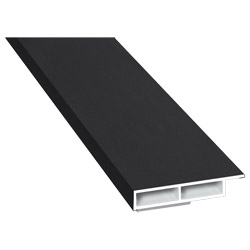 Kammerprofil 40x7 mm SK Lg. 6,00 m foliert mit Nase PX 47097 Black Ulti Matt Produktbild