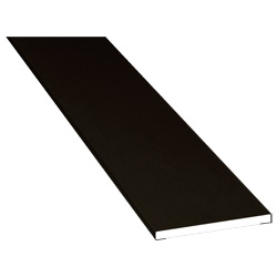 Flachprofil 40x3 mm Lg. 6,00 mfoliert85 1805-167 SCHWARZBRAUN [72] Produktbild