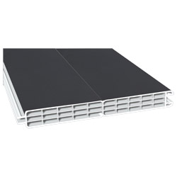 Nut- u. Federprofil 200x24 mm Lg. 6,00 mfoliertPX 47858 ANTHRAZIT ULTI MATT [140] Produktbild