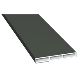 Kammerprofil 60x7 mm SK Lg. 6,00 mfoliert, ohne Nase436 7048 BASALTGRAU COOL COLOR [126] Produktbild