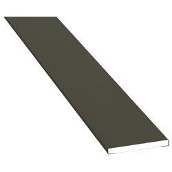 Flachprofil 30x3 mm Lg. 6,00 mfoliert436 7047 QUARZGRAU SATIN [125] Produktbild