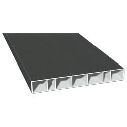 Hohlkammerprofil 150x20 mm Lg. 6,00 mfoliert436 1014 ALUX DB 703 [100] Produktbild