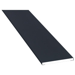 Flachprofil 40x3 mm Lg. 6,00 mfoliert70 1605-097 ANTHRAZITGRAU GLATT 2 [56] Produktbild