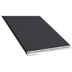 Kammerprofil 80x7 mm SK Lg. 6,00 mfoliert, ohne NasePX 47858 ANTHRAZIT ULTI MATT [140] Produktbild