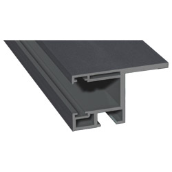 Rolladenschiene 30x32 K Lg. 6,00 mit Nase Anthrazit cool color 436 7003 GK ANTHRAZIT OHNE Bürste Produktbild