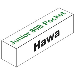 HAWA Schiebetürbeschlag Junior 80 B Pocket für Holztüren bis 80kg Produktbild