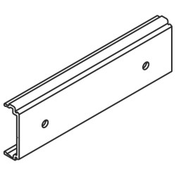 HAWA Clip-Teil für Holz- und Alublende, Alu, gelocht Produktbild