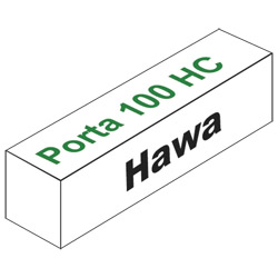 HAWA Schiebetürbeschlag Porta 100 H / 100 HC ohne Laufschiene Produktbild