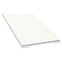 Kammerprofil 100x7 mm SK Lg. 6,00 mfoliert, ohne Nase456 5053 ALTWEIß [130] Produktbild
