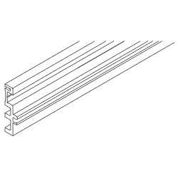 HAWA Distanzschiene zu Combi-Laufschiene Junior 80/100 Produktbild