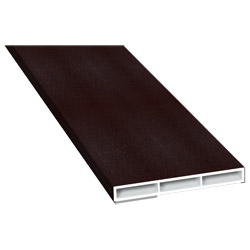 Kammerprofil 60x7 mm SK Lg. 6,00 mfoliert, ohne Nase80 9905-167 MARONIBRAUN [71] Produktbild