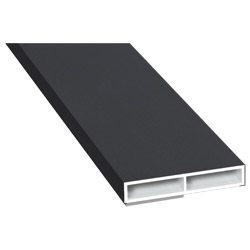 Kammerprofil 40x7 mm SK Lg. 6,00 mfoliert, ohne NasePX 47858 ANTHRAZIT ULTI MATT [140] Produktbild