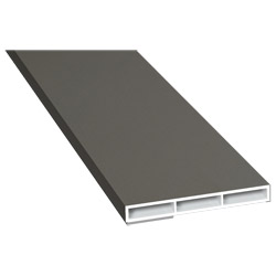 Kammerprofil 60x7 mm SK Lg. 6,00 mfoliert, ohne Nase70 3905-167 QUARZGRAU [64] Produktbild