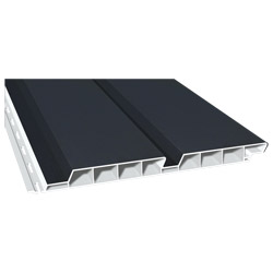 Nut- u. Federprofil 200x17 mm Lg. 6,00 mfoliert, Rhombus70 1605-167 ANTHRAZITGRAU [57] Produktbild
