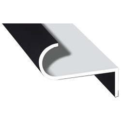 Abrollprofil schraubbar Lg. 6,00 mfoliert70 2105-083 SCHWARZGRAU GLATT [58] Produktbild
