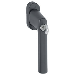 Fenstergriff Hamburg AL F9714M 0700LS/U26 10/32-42 mm 90° M5x45+M5x50 Produktbild