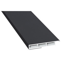 Kammerprofil 50x7 mm SK Lg. 6,00 mfoliert, mit NasePX 47858 ANTHRAZIT ULTI MATT [140] Produktbild