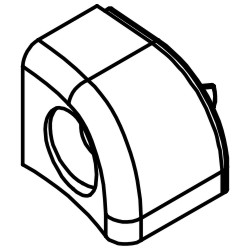 ENDKAPPE WTS DSII STULP RS RAL 7004 50P Produktbild
