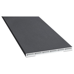 Kammerprofil 100x7 mm SK Lg. 6,00 mfoliert, ohne NasePX 47097 BALCK ULTI MATT [139] Produktbild
