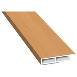 Kammerprofil 40x7 mm SK Lg. 6,00 mfoliert, mit Nase436 3031 BIRKE ROSE [105] Produktbild
