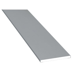 Flachprofil 40x3 mm Lg. 6,00 mfoliert71 5505-167 SILBERGRAU [66] Produktbild