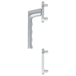 Balkontürhalbgarnitur AL F1 0700FA/66N/66NS, Außenseite, 10 mm Nocken, M5/7 mm Vierkantaufnahme PZ Produktbild