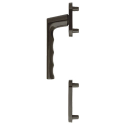 Balkontürhalbgarnitur AL F8707 0700FA/66N/66NS, Außenseite, 10 mm Nocken, M5/7 mm Vierkantaufnahme PZ Produktbild