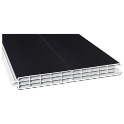 Nut- u. Federprofil 200x24 mm Lg. 6,00 mzweiseitig foliert70 2105-167 SCHWARZGRAU [59] Produktbild