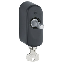 HOPPE Fenstergriff-Rosette abschließbar AUS950S 100 NM TBT4 - Secustik® inkl. Schrauben Produktbild