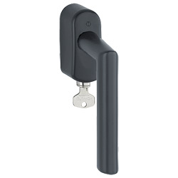 HOPPE Fenstergriff AMSTERDAM 1400/AUS950S Secustik® abschließbar - inkl. Schrauben Produktbild