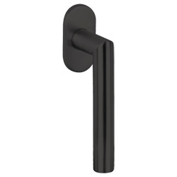 greenteQ Fenstergriff FG61.FRS.ER mit flacher Rosette Edelstahl - inkl. Schrauben Produktbild