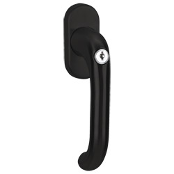 greenteQ Fenstergriff FG60.SG100.ER abschließbar - 100NM inkl. Schrauben Produktbild
