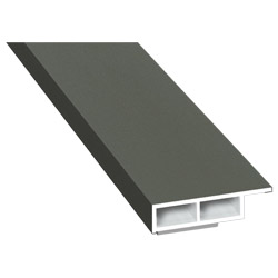 Kammerprofil 30x7 mm SK Lg. 6,00 mfoliert, mit Nase70 3905-083 QUARZGRAU GLATT [63] Produktbild