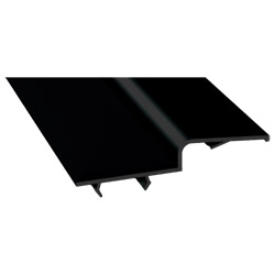Deckelaufnahmeprofil 86 mm Lg. 6,00 mSchwarz, VE: 60 mfür Salamander 73er/76er/82er/92er Produktbild