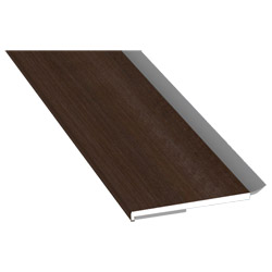 Flachprofil 40x3 mm WL SK Lg. 6,00 mfoliert, WL Schwarz436 3059 WALNUSS TERRA [111] Produktbild