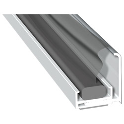 Anschlussprofil 36 mm Lg. 6,00 mfoliert, zweiteilig, mit Compriband71 5505-167 SILBERGRAU [66] Produktbild