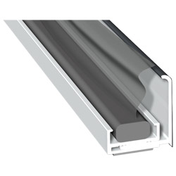 Anschlussprofil 36 mm Lg. 6,00 mfoliert, zweiteilig, mit Compriband701505-083 SCHIEFERGRAU GLATT [53] Produktbild