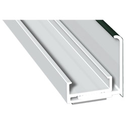 Anschlussprofil 36 mm Lg. 6,00 mfoliert, zweiteilig, ohne Compriband61 2505-167 DUNKELGRÜN [49] Produktbild