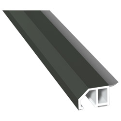 Anschluß-Profil 30 mm WL SK Lg. 6,00 mfoliert, klipsbar, WL Schwarz436 7048 BASALTGRAU COOL COLOR [126] Produktbild