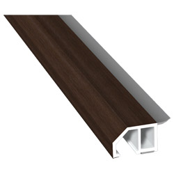 Anschluß-Profil 30 mm WL SK Lg. 6,00 mfoliert, klipsbar, WL Schwarz436 3059 WALNUSS TERRA [111] Produktbild