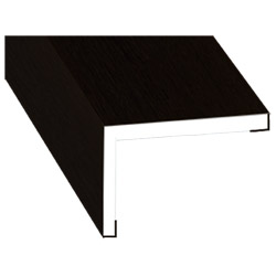 Winkelprofil 20x30x2,5 mm Lg. 6,00 mAußen foliert85 1805-167 SCHWARZBRAUN [72] Produktbild