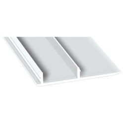 Deckelklipsprofil 16 mm Lg. 6,00 mWeiß, VE: 60 m Produktbild
