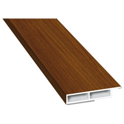 Kammerprofil 40x7 mm SK Lg. 6,00 mfoliert, mit Nase436 3042 NOCE SORRENTO BALSAMICO [107] Produktbild