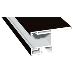 Rolladenschiene 30x32 K Lg. 6,00 mit Nase Schwarzbraun 85 1805-167 OHNE Bürste Produktbild