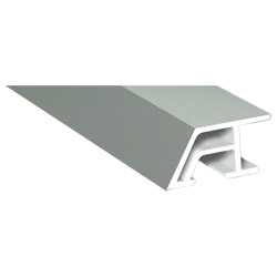 Wetterschenkel 15x30 mm Lg. 6,00 mfoliert70 3805-167 ACHATGRAU [62] Produktbild