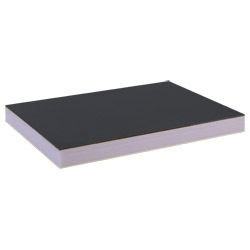 greenteQ Sandwichplatte HPL/HD/PVC einseitig HPL Renolit, XPS-Kern, Grautöne Produktbild