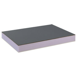 greenteQ Sandwichplatte HPL/HD/PVC einseitig HPL Renolit, XPS-Kern, Grautöne Produktbild