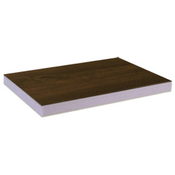 greenteQ Sandwichplatte HPL/HD/PVC einseitig HPL Renolit, XPS-Kern, Holztöne Produktbild